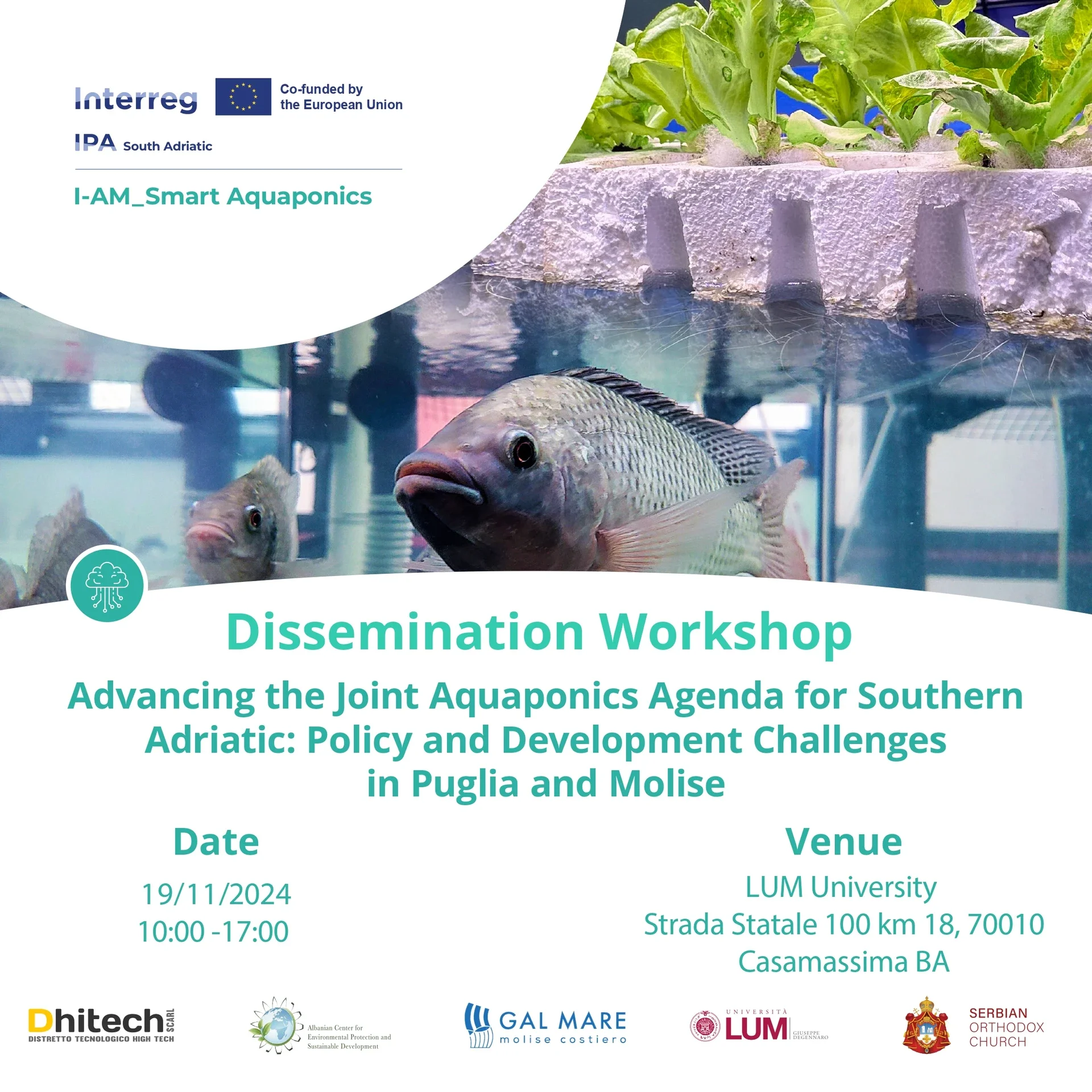 I-AM_Smart Aquaponics Dissemination Workshop poster